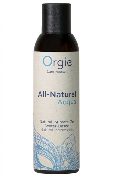 Интимный гель на водной основе Orgie All-Natural Acqua - 150 мл. - ORGIE - купить с доставкой в Саранске