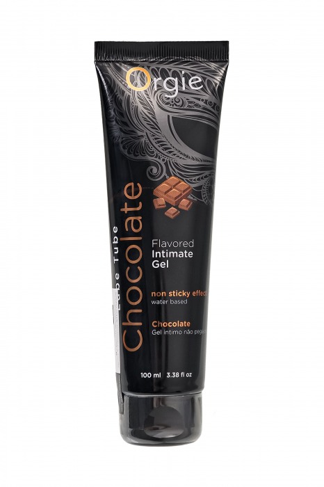 Интимный гель на водной основе Lube Tube Chocolate с шоколадным вкусом - 100 мл. - ORGIE - купить с доставкой в Саранске