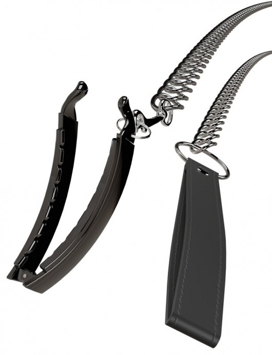 Зажим для половых губ с поводком Pussy Clamp With A Leash - Orion - купить с доставкой в Саранске