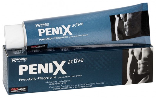 Возбуждающий крем для мужчин PeniX active - 75 мл. - Joy Division - купить с доставкой в Саранске