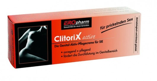Возбуждающий крем для женщин ClitoriX active - 40 мл. - Joy Division - купить с доставкой в Саранске