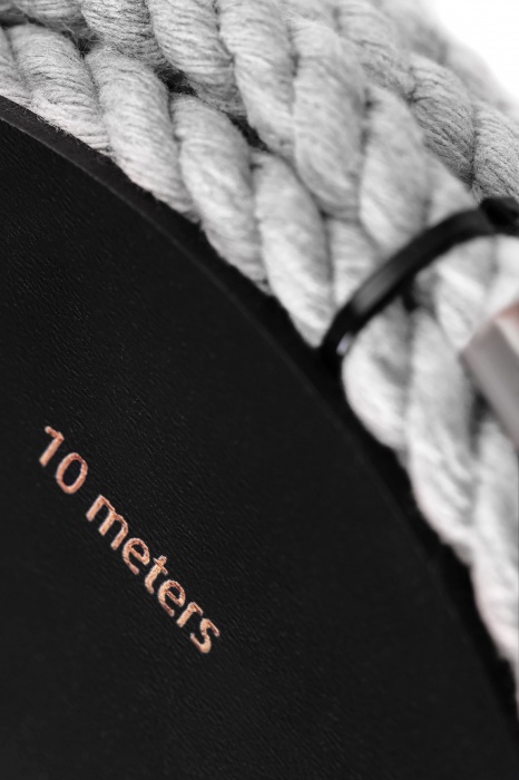 Белая веревка для шибари на катушке - 10 м. - Pecado - купить с доставкой в Саранске