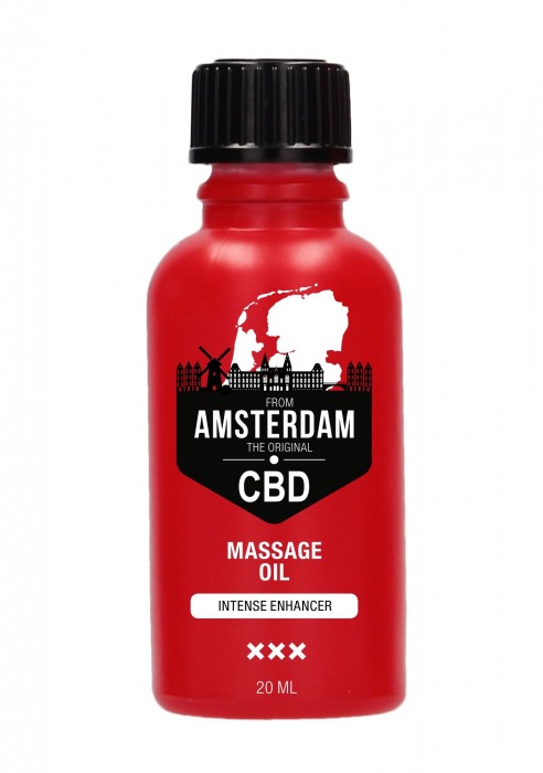 Стимулирующее масло Intense CBD from Amsterdam - 20 мл. - Shots Media BV - купить с доставкой в Саранске