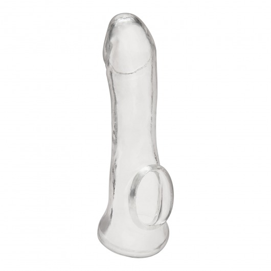 Прозрачная насадка на пенис Transparent Penis Enhancing Sleeve Extension - 15,9 см. - BlueLine - в Саранске купить с доставкой