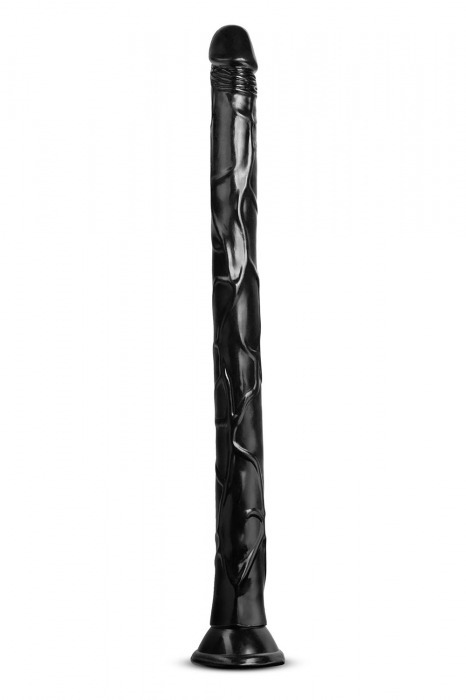 Черный фаллоимитатор-гигант Black Mamba 19Inch Long Dildo - 48,5 см. - Blush Novelties