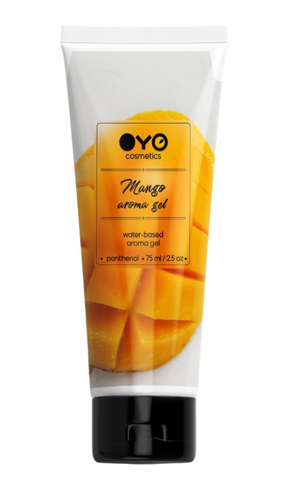 Лубрикант на водной основе OYO Aroma Gel Mango с ароматом манго - 75 мл. - OYO - купить с доставкой в Саранске