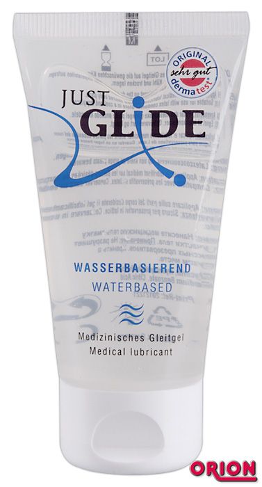 Вагинальная смазка на водной основе JUSTGLIDE - 50 мл. - Orion - купить с доставкой в Саранске
