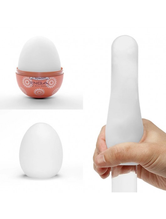 Мастурбатор-яйцо Tenga Egg Gear - Tenga - в Саранске купить с доставкой