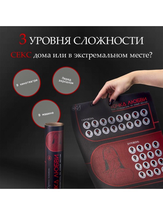 Плакат для двоих  Точка любви  со скретч-слоем - Сима-Ленд - купить с доставкой в Саранске