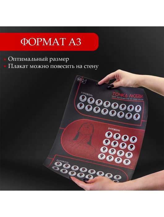 Плакат для двоих  Точка любви  со скретч-слоем - Сима-Ленд - купить с доставкой в Саранске