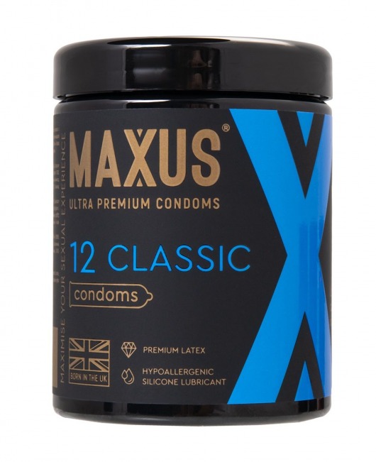 Классические презервативы MAXUS Classic - 12 шт. - Maxus - купить с доставкой в Саранске