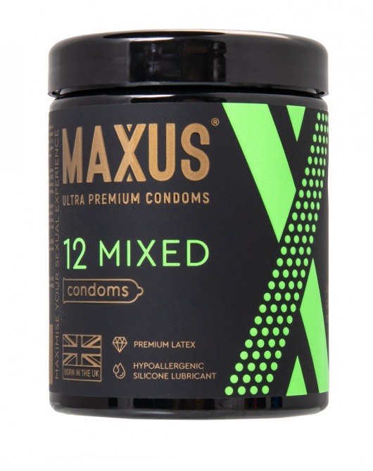 Презервативы MAXUS Mixed - 12 шт. - Maxus - купить с доставкой в Саранске