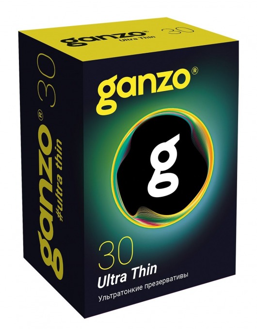 Супертонкие презервативы Ganzo Ultra thin - 30 шт. - Ganzo - купить с доставкой в Саранске