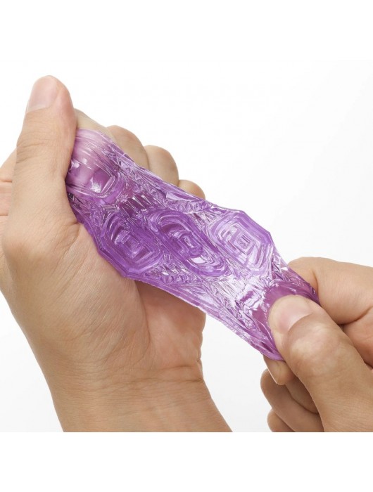 Фиолетовый мастурбатор-стимулятор Tenga Uni Amethyst - Tenga - в Саранске купить с доставкой