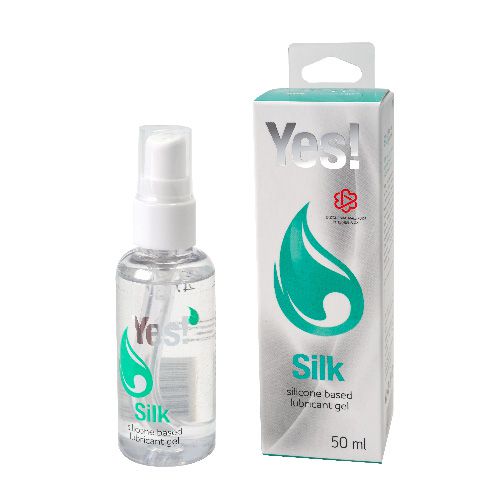 Силиконовая гипоаллергенная вагинальная смазка Yes Silk - 50 мл. - Sitabella - купить с доставкой в Саранске