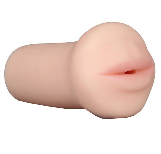 Нежный мастурбатор-ротик REALSTUFF 5INCH MASTURBATOR BJ - Dream Toys - в Саранске купить с доставкой