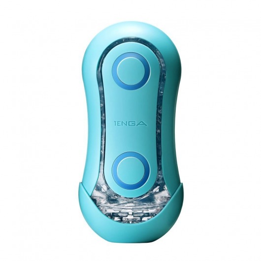 Голубой мастурбатор Tenga Flip ORB Ocean - Tenga - в Саранске купить с доставкой