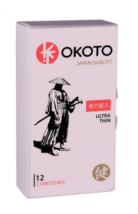 Тонкие презервативы OKOTO Ultra Thin - 12 шт. - Sitabella - купить с доставкой в Саранске