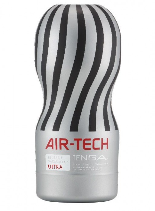 Серый мастурбатор Reusable Vacuum CUP ULTRA - Tenga - в Саранске купить с доставкой