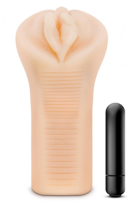 Мастурбатор-вагина Soft   Wet Veronika Realistic Beige Masturbator - Blush Novelties - в Саранске купить с доставкой