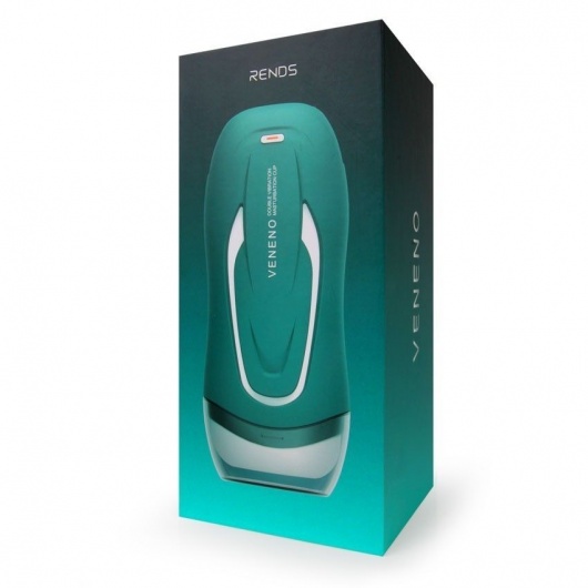 Зеленый вибромастурбатор с голосовым сопровождением Veneno - Rends - в Саранске купить с доставкой