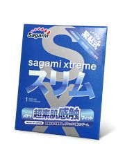 Презерватив Sagami Xtreme FEEL FIT 3D - 1 шт. - Sagami - купить с доставкой в Саранске