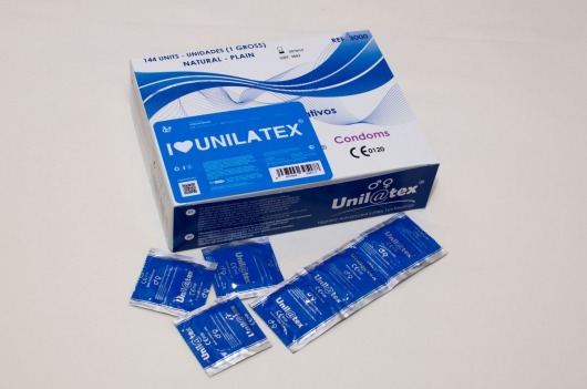 Классические презервативы Unilatex Natural Plain - 144 шт. - Unilatex - купить с доставкой в Саранске