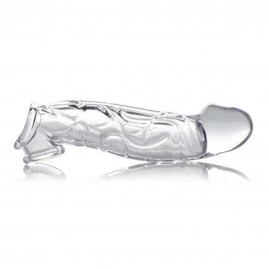 Прозрачная насадка для увеличения члена 2 Inch Clear Extender Sleeve - XR Brands - в Саранске купить с доставкой