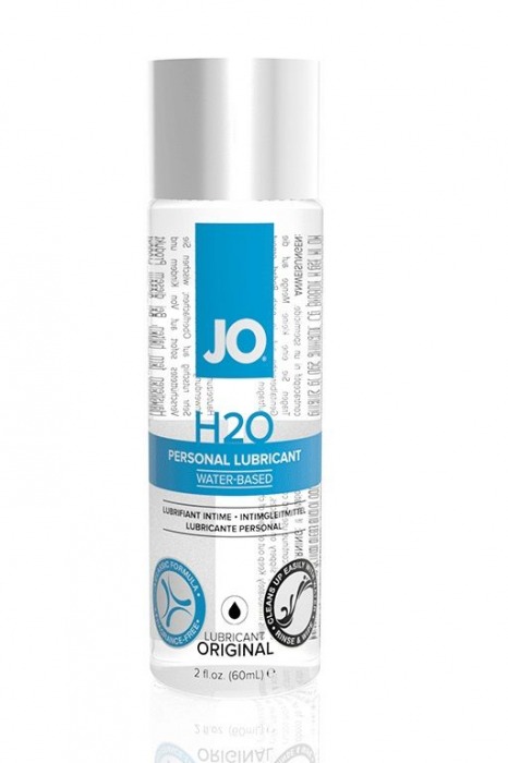 Нейтральный лубрикант на водной основе JO Personal Lubricant H2O - 60 мл. - System JO - купить с доставкой в Саранске