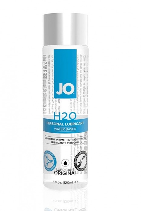 Нейтральный лубрикант на водной основе JO Personal Lubricant H2O - 120 мл. - System JO - купить с доставкой в Саранске