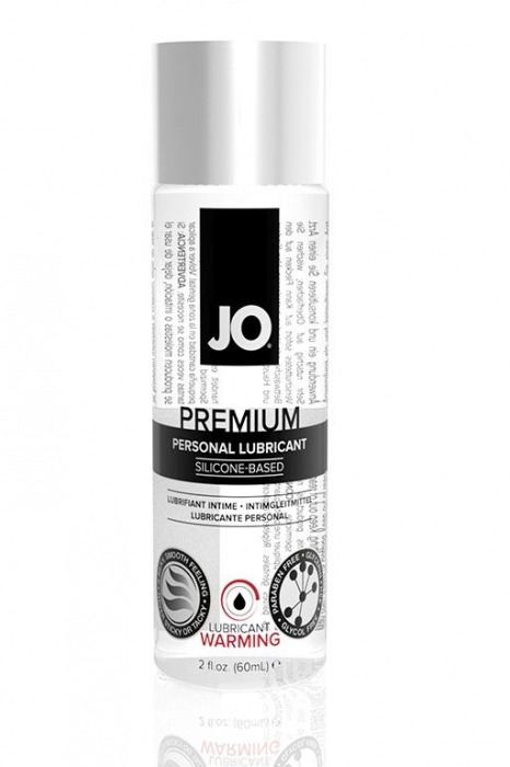 Возбуждающий лубрикант на силиконовой основе JO Personal Premium Lubricant  Warming - 60 мл. - System JO - купить с доставкой в Саранске