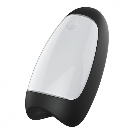 Черно-белый сквозной вибромастурбатор Hercules - Rends - в Саранске купить с доставкой