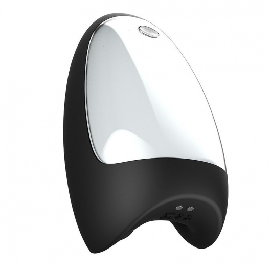 Черно-белый сквозной вибромастурбатор Hercules - Rends - в Саранске купить с доставкой