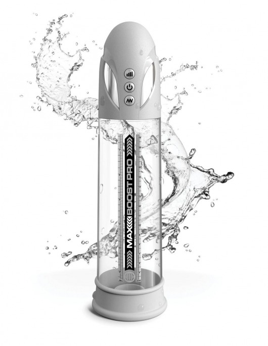 Белая вакуумная автоматическая помпа Max Boost Pro Flow - Pipedream - в Саранске купить с доставкой