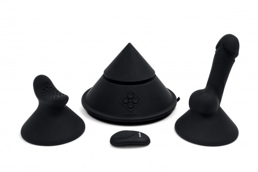 Конусный вибромассажер Cowgirl Cone с 2 насадками - CowGirl - купить с доставкой в Саранске