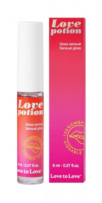 Возбуждающий блеск для губ Love Potion - 8 мл. - Love to Love - купить с доставкой в Саранске