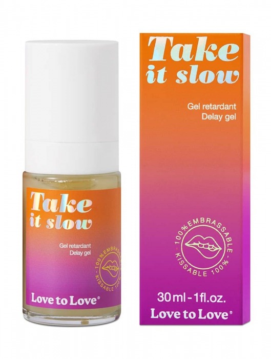 Пролонгирующий гель для мужчин Take It Slow - 30 мл. - Love to Love - купить с доставкой в Саранске
