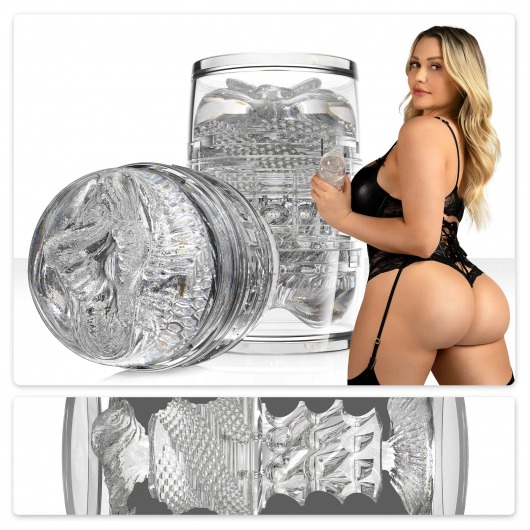 Прозрачный двусторонний мастурбатор Fleshlight Quickshot Mia Malkova - Fleshlight - в Саранске купить с доставкой
