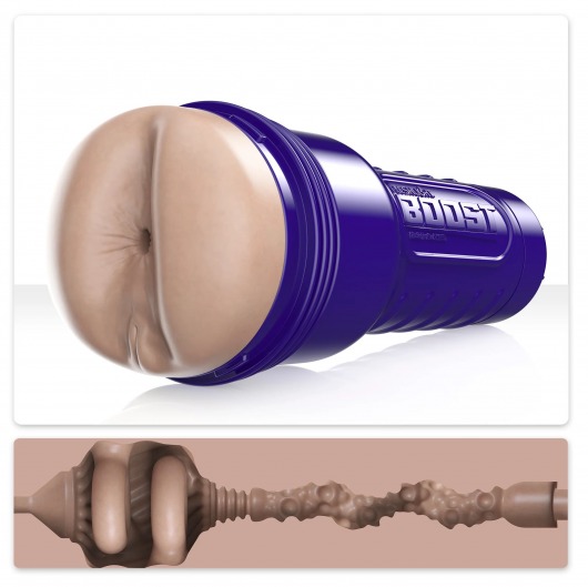 Телесный мастурбатор-анус Fleshlight Boost Blast Female - Fleshlight - в Саранске купить с доставкой