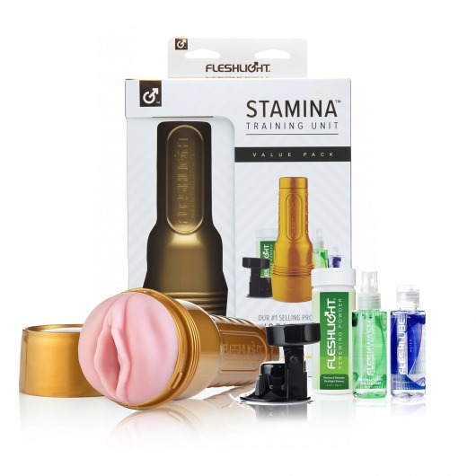 Набор для мастурбации Fleshlight Stamina Training Unit - Fleshlight - в Саранске купить с доставкой