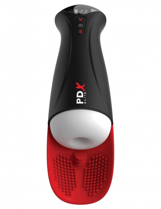 Мастурбатор в колбе с вибрацией Fuck-O-Matic Pro XL - Pipedream - в Саранске купить с доставкой