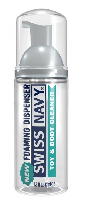 Очищающая пенка для игрушек и тела Toy   Body Cleaner Foamer - 47 мл. - Swiss navy - купить с доставкой в Саранске