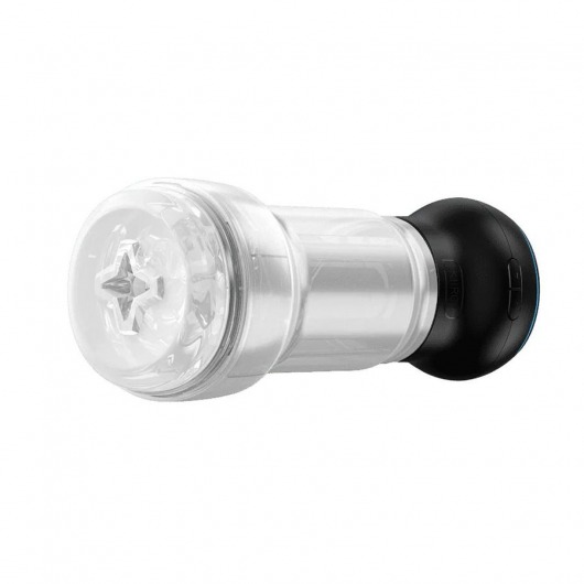 Набор PowerBlow   Feel Pocket Stroker Crystal: мастурбатор и интерактивная насадка - Kiiroo - в Саранске купить с доставкой