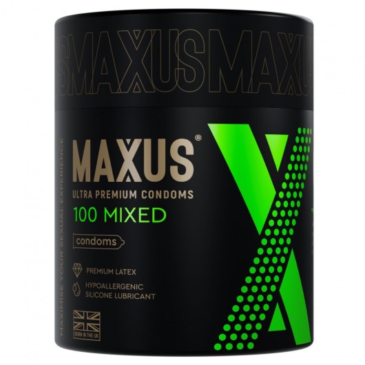 Презервативы MAXUS Mixed - 100 шт. - Maxus - купить с доставкой в Саранске