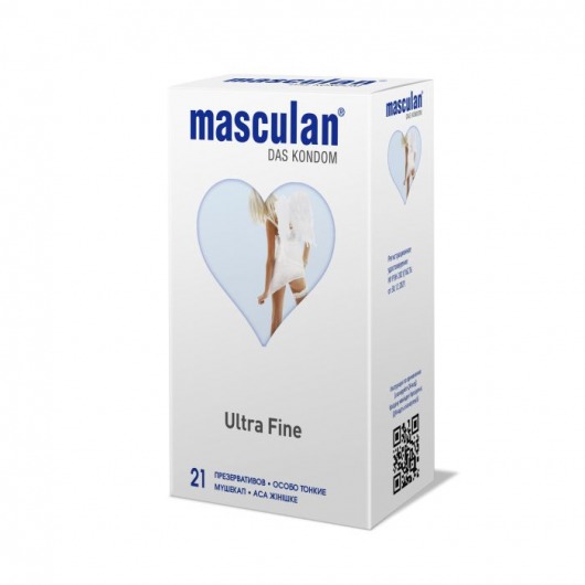 Особо тонкие презервативы Masculan Ultra Fine - 21 шт. - Masculan - купить с доставкой в Саранске