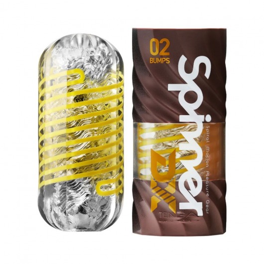 Мастурбатор Tenga Spinner DX 02 Bumps - Tenga - в Саранске купить с доставкой