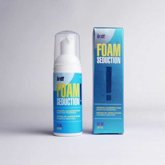 Очищающая пенка для тела Foam Seduction - 50 мл. - INTT - купить с доставкой в Саранске