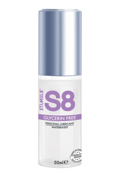 Лубрикант на водной основе S8 Glycerin Free без глицерина - 50 мл. - Stimul8 - купить с доставкой в Саранске