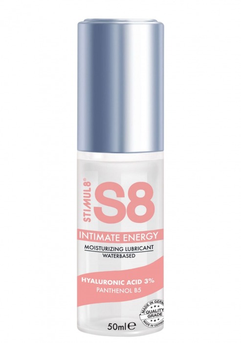 Лубрикант на водной основе с гиалуроновой кислотой S8 Intimate Energy - 50 мл. - Stimul8 - купить с доставкой в Саранске