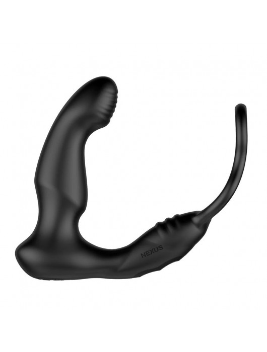 Черный двухмоторный массажер простаты Nexus Simul8 Wave Edition - Nexus Range - в Саранске купить с доставкой